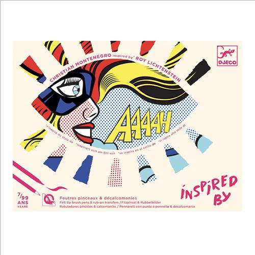 eroi inspired by roy lichtenstein