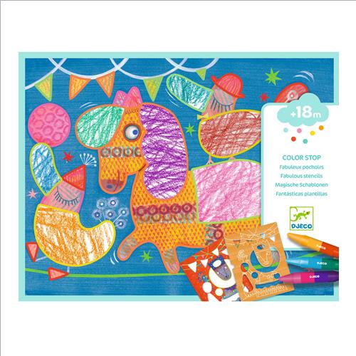 colorare con gli stencils