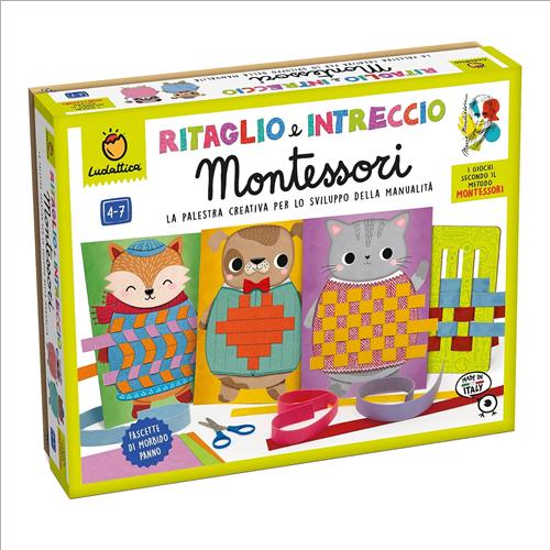 ritaglio e intreccio. montessori