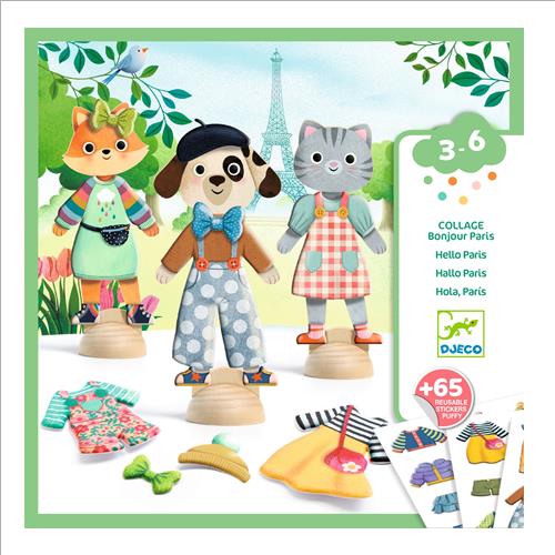 collage. ciao parigi