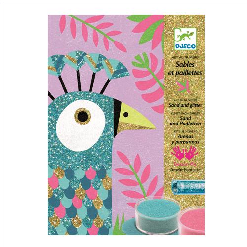 sabbie colorate dazzling birds