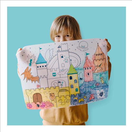 castello. set in silicone da decorare