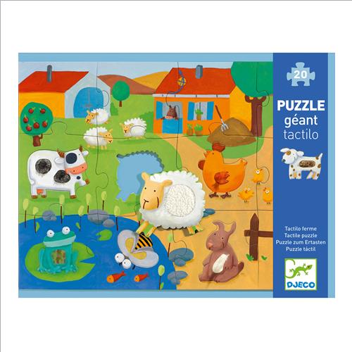 puzzle tattile gigante fattoria