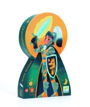 silhouette puzzle cavaliere