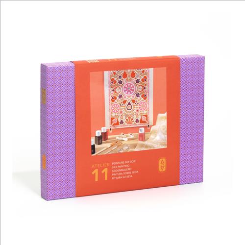 atelier 11. pittura su seta