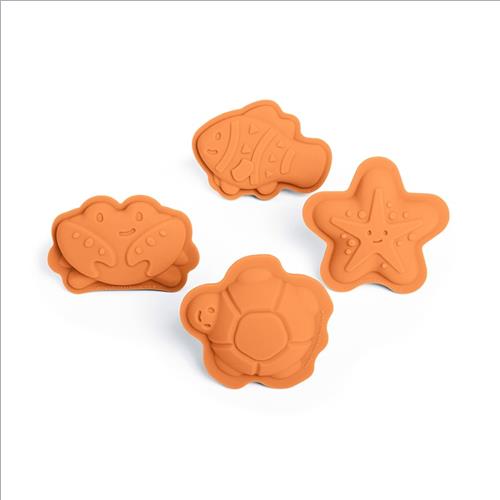 formine in silicone arancio