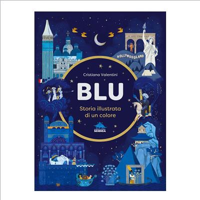 blu storia illustrata di un colore