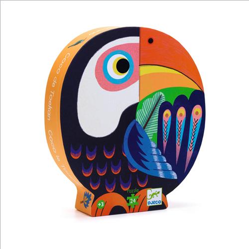 silhouette puzzle coco il tucano