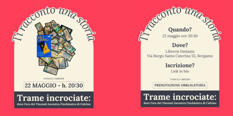 trameicrociate evento libreria fantasia bergamo