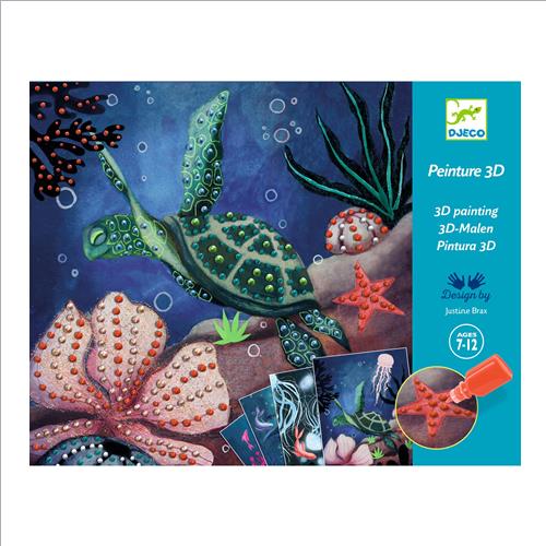 pittura 3d. abissi