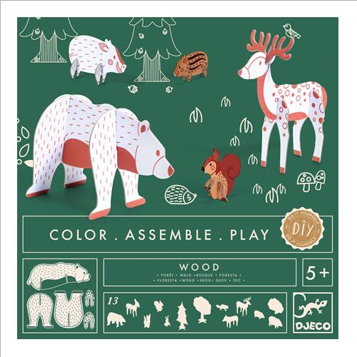 animali del bosco. diy