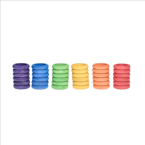 36 anelli arcobaleno. kit base