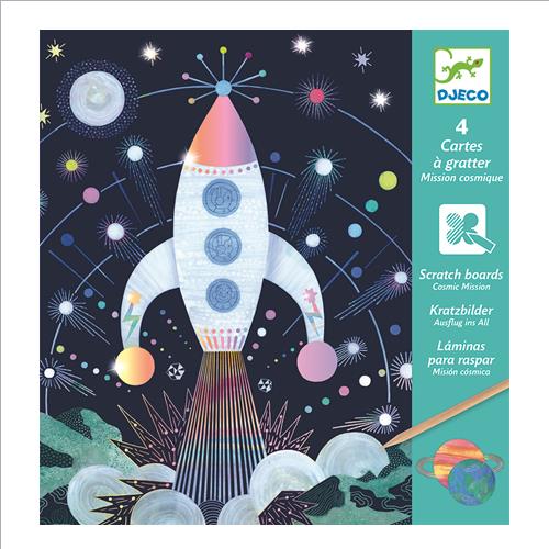 carte da grattare missione cosmica