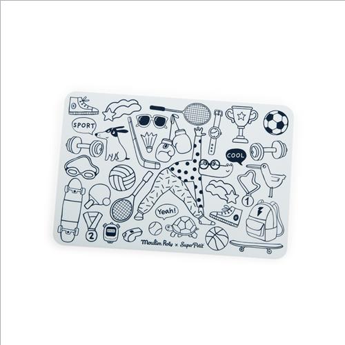 mini set da colorare in silicone les lou