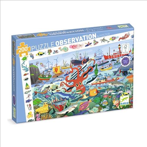 puzzle observation. i segreti del mare