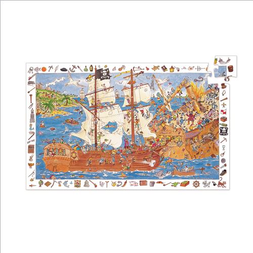 puzzel observ. i pirati 100 pz