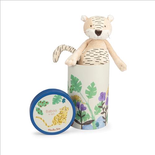 tigre baboo in scatola regalo