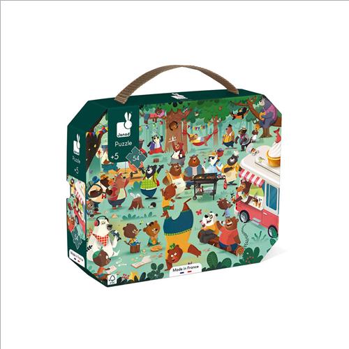 puzzle famiglia orsi