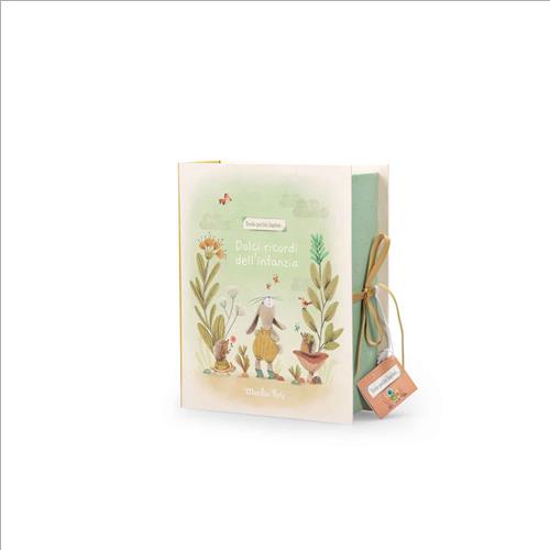 cofanetto nascita. trois petits lapins