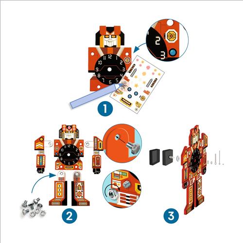 orologio da creare. robot