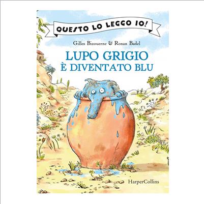 lupo grigio è diventato blu