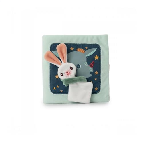 joe e il suo peluche. libro tessile