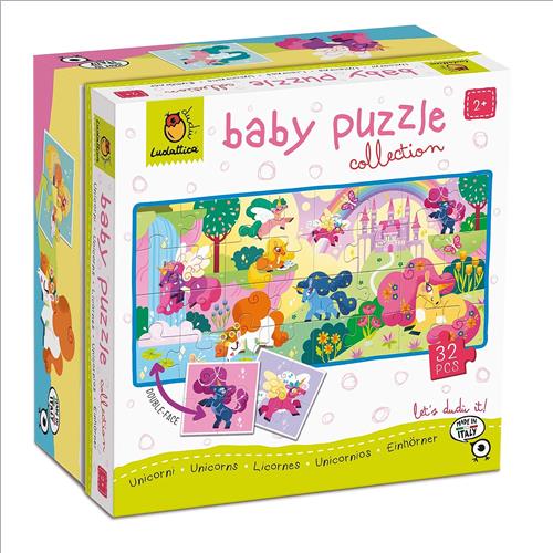 unicorni. baby puzzle