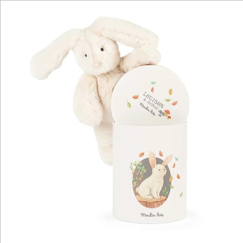 peluche coniglio bianco. louison e arthu