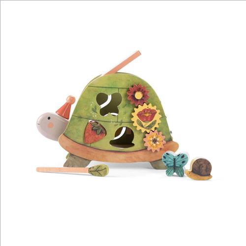 tartaruga attività. trois petits lapins