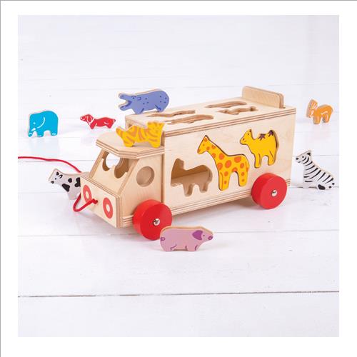 sorter animali a forma di camion