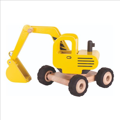 escavatore in legno