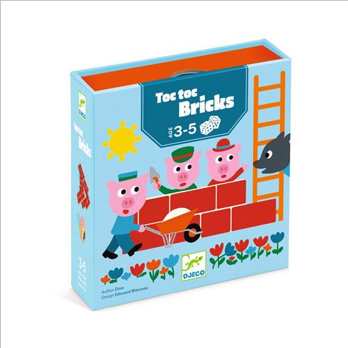 toc toc bricks. gioco di dadi