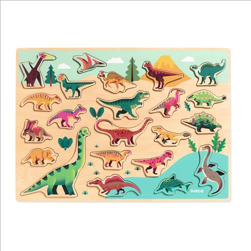 puzzle dino