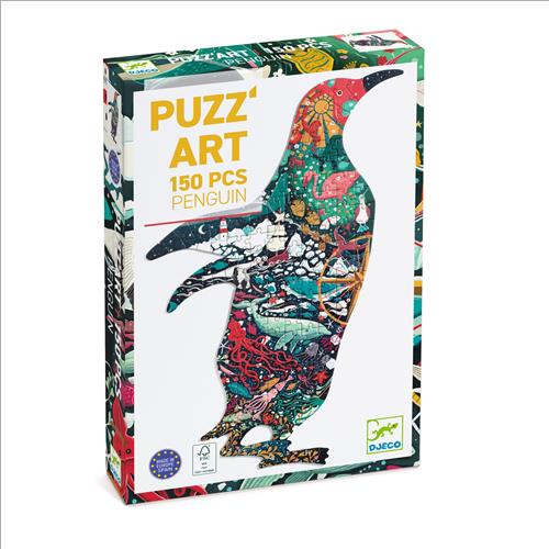 puzz'art. pinguino