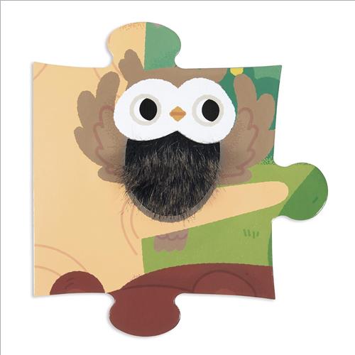 puzzle tattile foresta